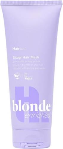 Hairlust Enriched Blonde Silver Hair Mask 200 ml - Hårkur hos Magasin