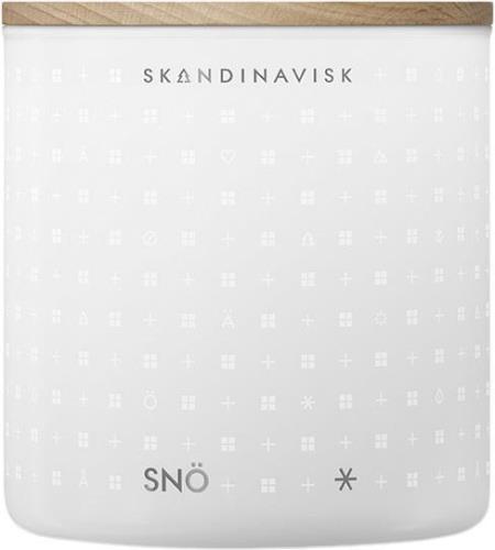 Skandinavisk SNÖ Scented Candle w Lid 400g Kvindeduft 400 G - Duftlys ...