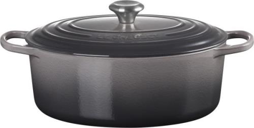 Le Creuset Oval Gryde 31 Flint Signa Flint Str 31 cm - Gryder hos Maga...