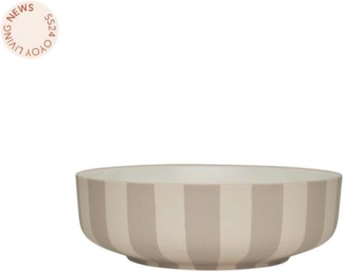 OYOY Living Design Toppu Bowl Large Clay - Serveringsskåle hos Magasin