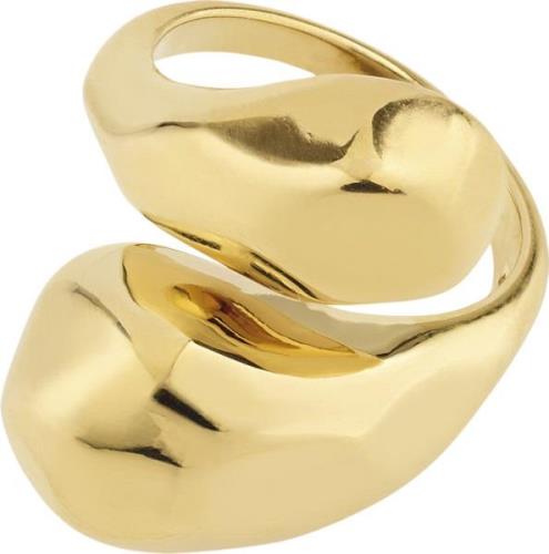 Pilgrim Believe Recycled Ring Goldplated one size - Ringe hos Magasin