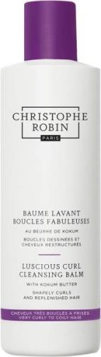 CHRISTOPHE ROBIN Luscious Curl Cleansing Balm 250 ml - Balsam hos Maga...