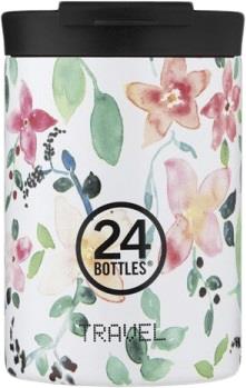 24Bottles Travel Tumbler 350 ml Little Buds Multi - To-go-kopper Stål ...