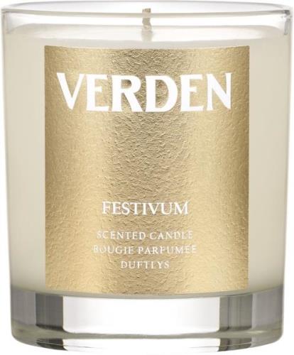 VERDEN Verden Scented Candle 220 g. Festivum Kvindeduft 220 G - Duftly...