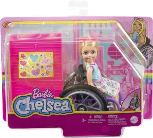 Barbie Barbie Chelsea With Wheelchair - Dukker hos Magasin