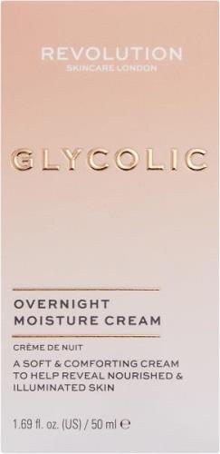 Revolution Revolution Skincare Glycolic Acid Glow Overnight Cream 50 m...