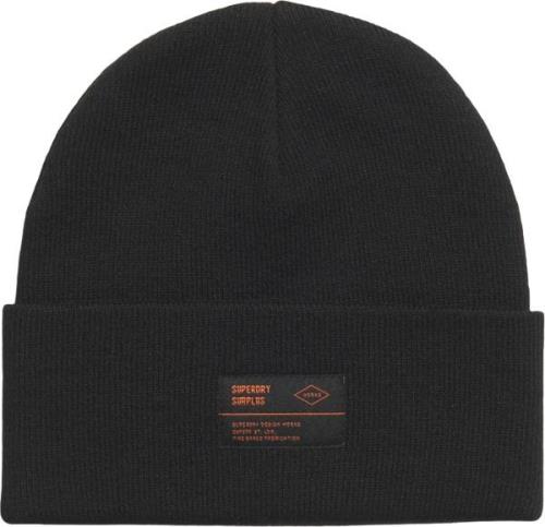 Superdry Surplus Knitted Beanie HAT ONE SIZE - Huer hos Magasin