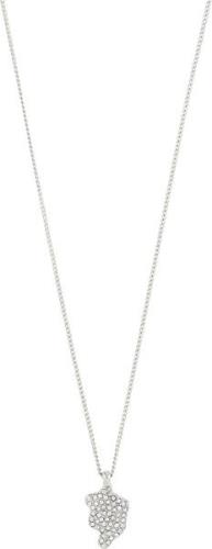 Pilgrim Connect Recycled Crystal Necklace Silverplated one size - Hals...