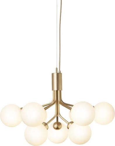 Nuura Apiales 9, Brushed Brass / Opal Brushed Brass / Opal - Pendler h...