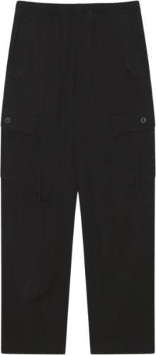 Wood Wood Stanley Cargo Trousers Mand Black Cargo Bukser Str L - hos M...