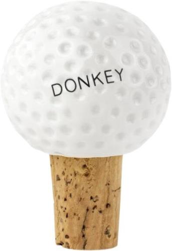 Donkey Flaskeprop Winediver Golf Hvid Str 4,5 x 6,4 x 4,5 cm - Figurer...