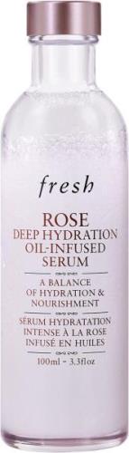 Fresh Rose Oil Serum Fugtgivende Olieserum med Rose til Ansigter 100 m...