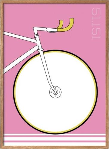 Poster & Frame Cikkel Copenhagen Un Ora Pink Flerfarvet Str 30 x 40 cm...