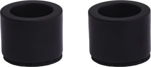 Uyuni Light Candle Holder Taper, Matte Black, 2pack, 3,25x2,32 cm Matt...