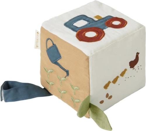 Fabelab Fabric Cube Little Farm One Size - Aktivitetslegetøj hos Magas...