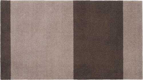 Tica Copenhagen Løber, 67x120 cm, Stripeshorizon Sand/brun Sand/brun S...