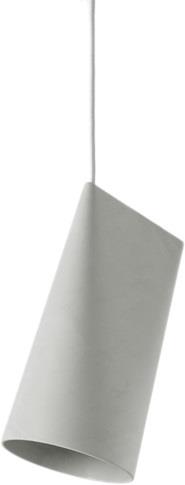 Moebe Ceramic Pendant, Narrow Light Grey Str H 11,2 x W 11,2 x D 22 cm...