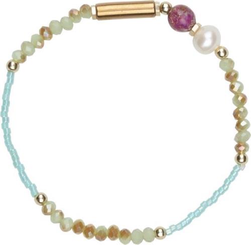 Sui Ava Sunbed Mood Bracelet ONE SIZE - Perlearmbånd hos Magasin