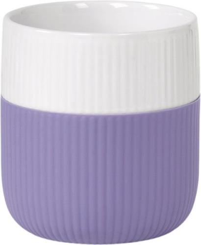 Royal Copenhagen Fluted Contrast Mug 35cl Wisteria Hvid - Kopper Uden ...