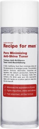 Receipe For Men Pore Minimizing Antishine Toner 100 ml - Ansigtspleje ...