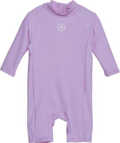 Color Kids Suit L/S Str 92 - Lavender Mist Uv Tøj & Hatte hos Magasin