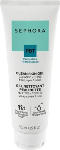 Sephora Collection Clean Skin gel Uparfumeret Ansigtsrens med Præbioti...