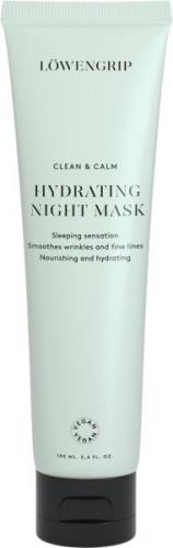 Löwengrip Clean & Calm Hydrating Night Mask 100 ml - Ansigtsmaske hos ...