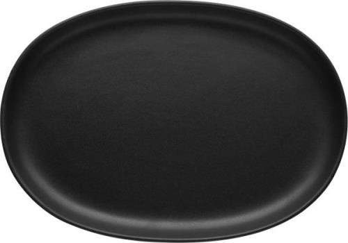 Eva Solo Oval Tallerken 26cm Nordic k Black Str 4 - Middagstallerkener...