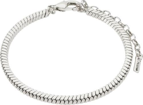 Pilgrim Dominique Recycled Bracelet Silverplated one size - Kædearmbån...