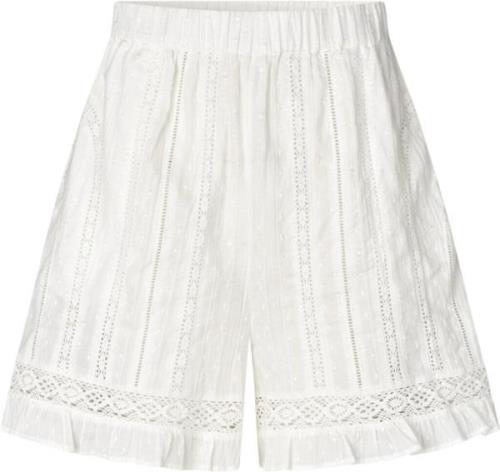 Cras Barberacras Shorts Kvinde White Casual Shorts Str 40 - hos Magasi...