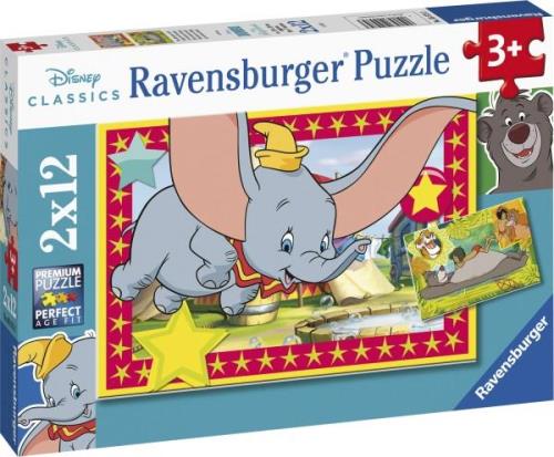 Ravensburger puslespil Ravnsburger 2x12 Brik ass - Puslespil hos Magas...