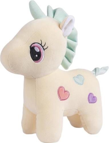 Soft Buddies Soft Buddies Unicorn GUL - Bamser hos Magasin