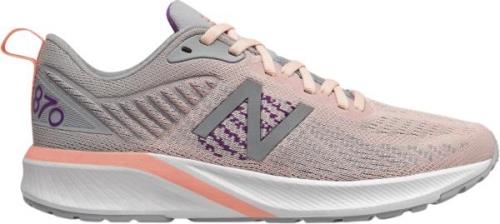 New Balance 870v5 Kvinde Pink Løbesko Str 6-B - Gummi hos Magasin