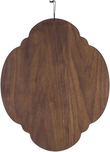 DutchDeluxes Breakfast Board Oval Walnut Solid Walnut - Skærebrætter h...