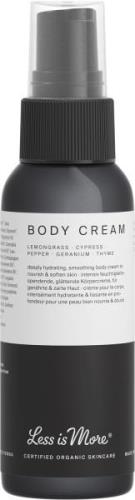 Less Is More Organic Body Cream Lemongrass 50 ml - Cremer hos Magasin