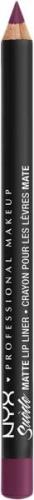 NYX PROFESSIONAL MAKEUP Suede Matte Lip Liner 1 G - Lipliner hos Magas...