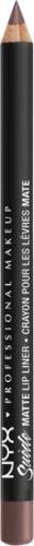 NYX PROFESSIONAL MAKEUP Suede Matte Lip Liner 1 G - Lipliner hos Magas...