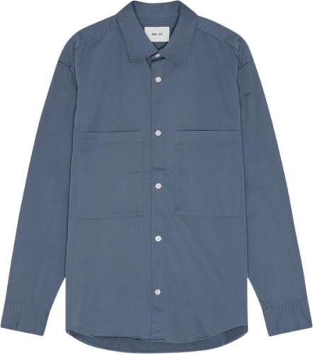 NN07 Freddy 5326 Mand Bering Sea Overshirts Str L - hos Magasin