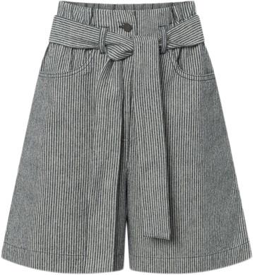 Nué Notes Andreas Shorts Kvinde Hickory Navy Stripe Bermudashorts Str ...