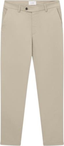 Les Deux Como Cotton Suit Pants Mand Dark Sand Habitbukser Slim Fit St...