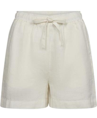 Magasin Viola 3 100% Hør Kvinde Marshmallow Casual Shorts Str L