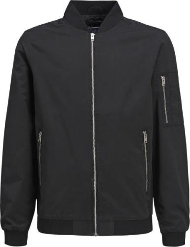 Jack & Jones Jjerush Bomber Noos JNR Str 128 - Sort Overgangsjakker ho...