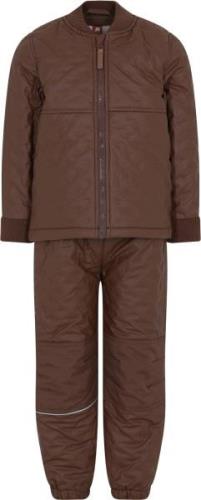 CeLaVi Pucoated Thermal w. Lining Str 128 - Rocky Road Termosæt- & Dra...