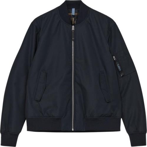 Mos Mosh Gallery Mmgcain Bomber Jacket Mand Navy Frakker Str M - hos M...