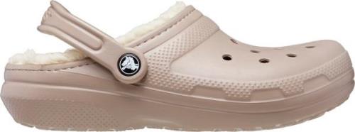 Crocs Classic Lined Clog Mrm/bone Kvinde Mushroom/bone Slip-ins Str 42...