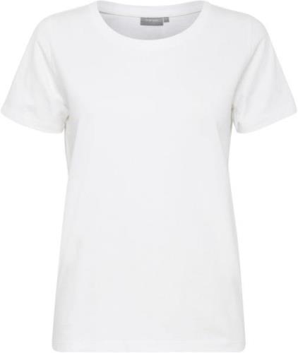 Fransa Zashoulder 1 Tshirt Kvinde (Noos) White Kortærmede Skjorter Reg...