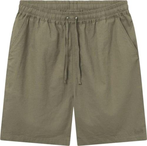 Forét Serene Linen Shorts Mand Dusty Olive Casual Shorts Str S - hos M...