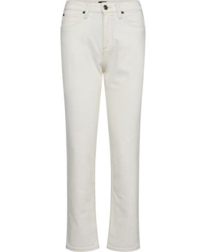 Lee Carol Concrete_White Kvinde White Jeans Straight Fit Str 27/31 - B...