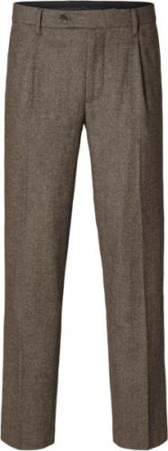 Selected Homme Slh196straight Alberto Wool Pant Mand Demitasse/w. Twil...