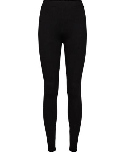 Magasin Ursula 4 S Kvinde Black Leggings Str L Viskose